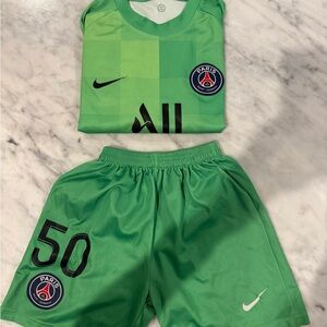 Nike Green Kids Matching Set